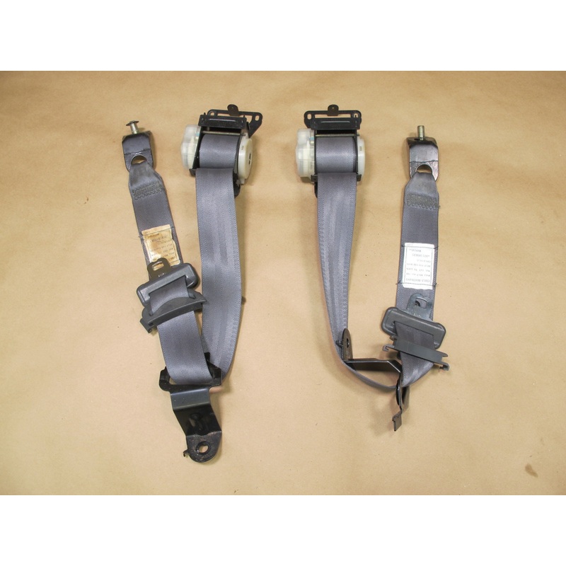 92-97 SUBARU SVX REAR RIGHT & LEFT SIDE SEATBELT RETRACTOR SET OEM