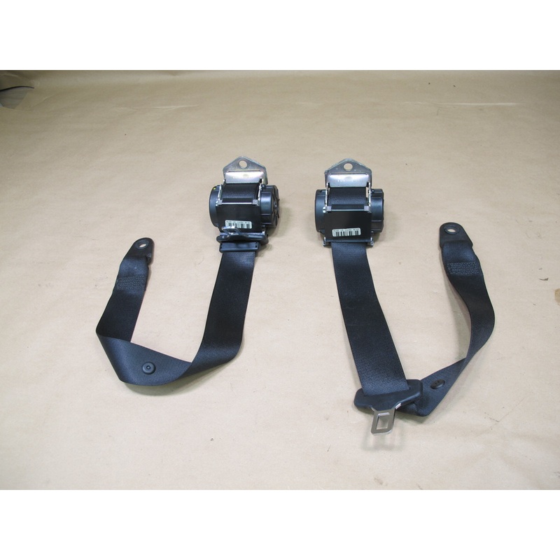 11-16 MINI R60 COUNTRYMAN REAR LEFT & RIGHT SIDE SEATBELT RETRACTOR SET OEM