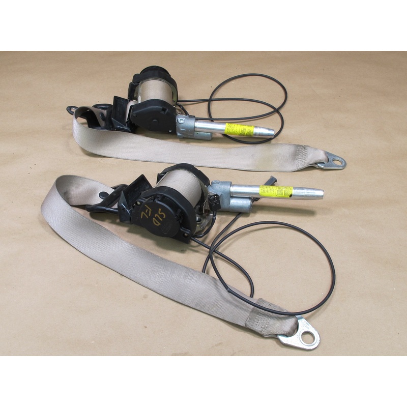 96-02 MERCEDES R129 SL500 FRONT LEFT & RIGHT SIDE SEATBELT RETRACTOR SET OEM
