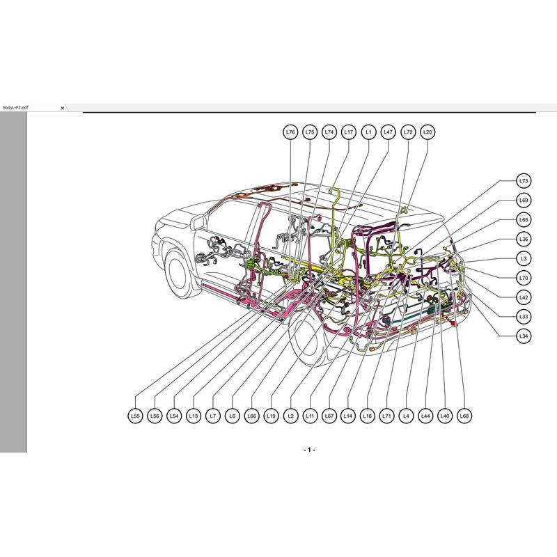 Lexus LX570 GSIC Repair Manual Wiring Diagram  Service Training