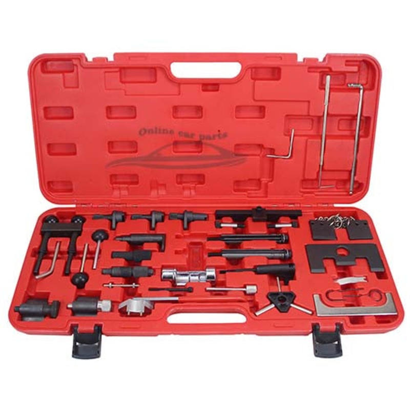 34Pcs Professional For VW Audi VAG Master Engine Timing Tool Set Kit Petrol Diesel