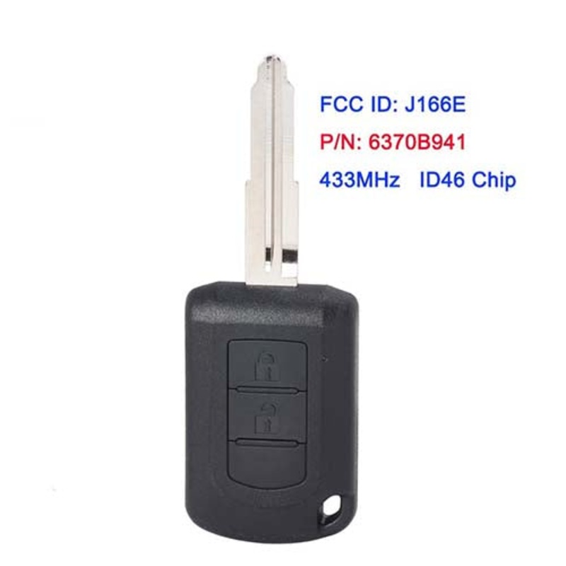 6370B941 Mitsubishi ASX Mirage Outlander  Remote Key 2 Buttons 433MHz