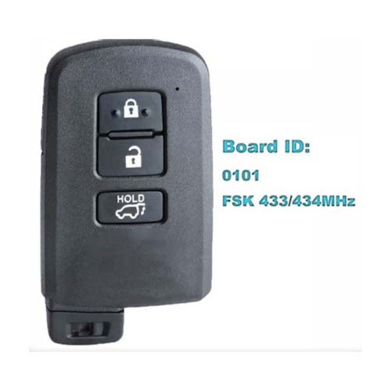 89904-42180 89904-42321 Aftermarket 3Buttons Toyota Rav4 Smart Key Keyless Go