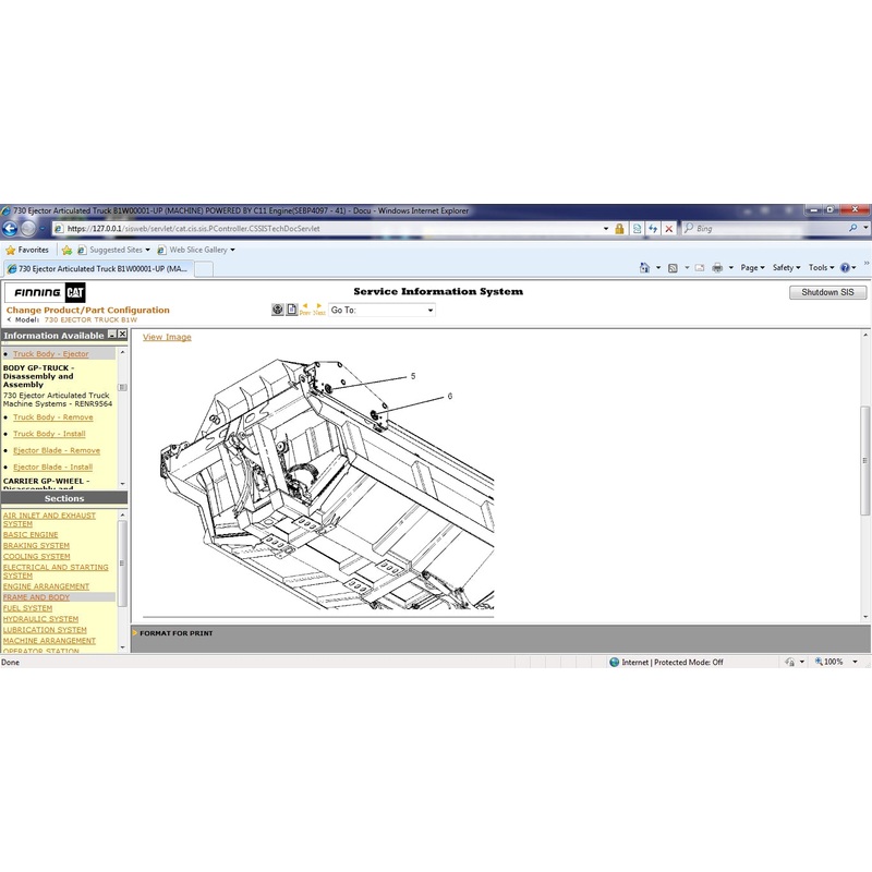 Caterpillar CAT SIS [2022]  spare parts; Service Manual  Online