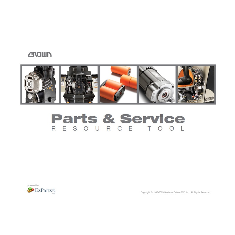 Crown Forklift Parts and Service Resource Tool V5 2021 EPC Parts Catalog