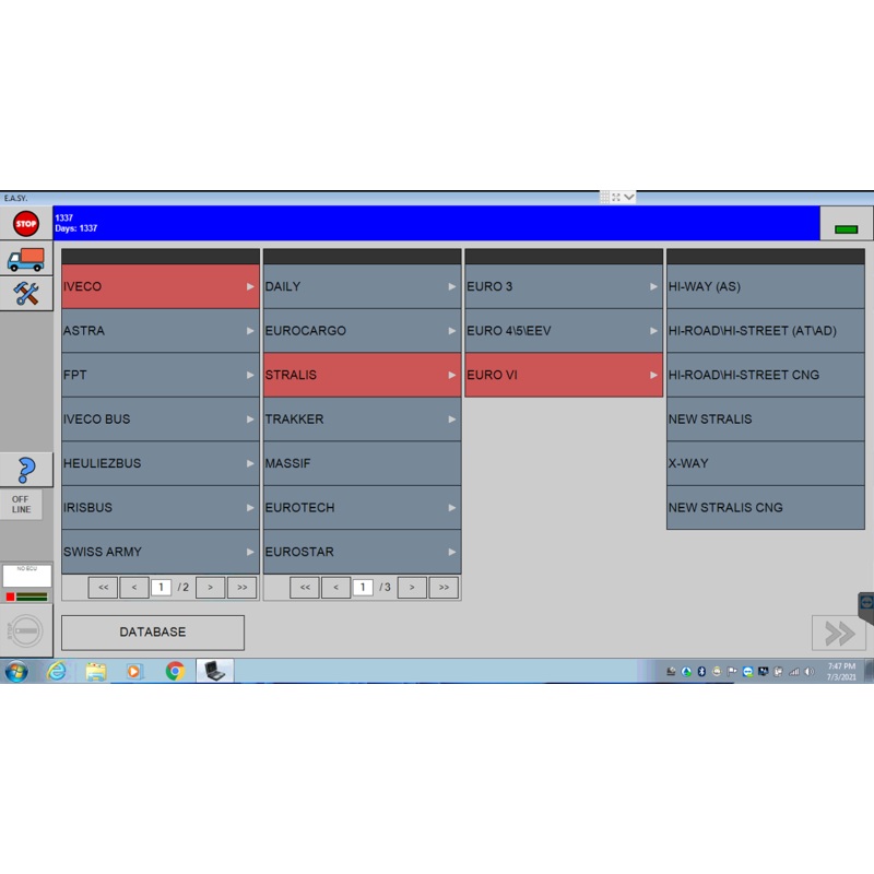 EASY IVECO V 16.1.0 diagnostic and programming (Astra + Buses)