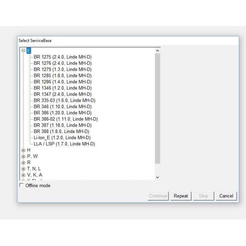 Linde Pathfinder 3.6.2.11v [1.2020] Linde Diagnostic system
