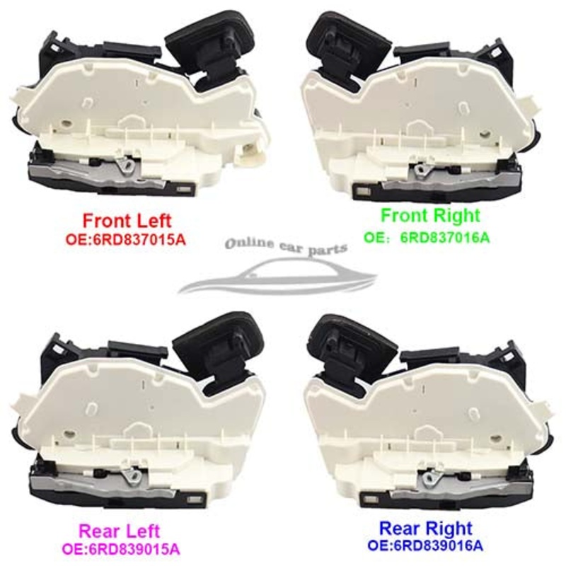 6RD837016A 6RD839015A 6RD839016A Door Lock Actuator Front Rear Left Right Side Fit For VW Skoda