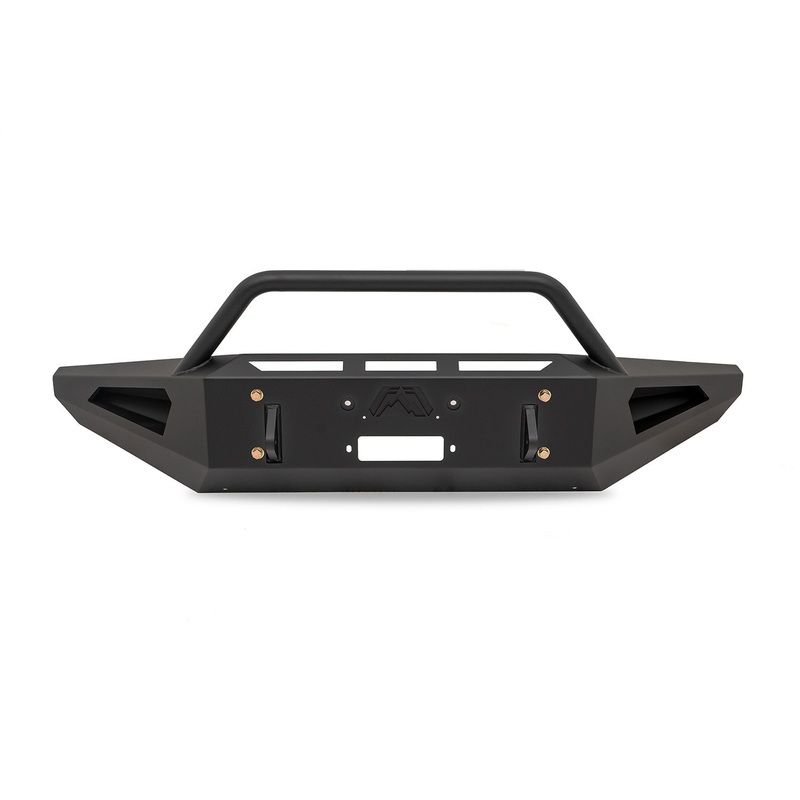Fab Fours FF09-RS1762-1 Red Steel Front Bumper Fits 09-14 F-150