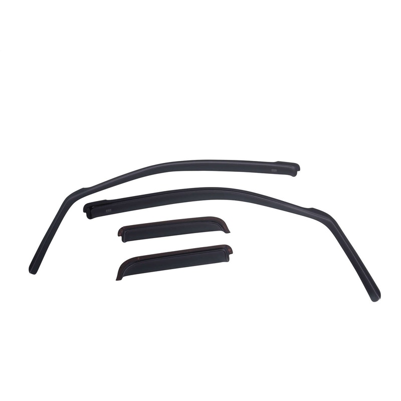 EGR - 571661 - USA Dark Smoke In Channel Style Window Visors