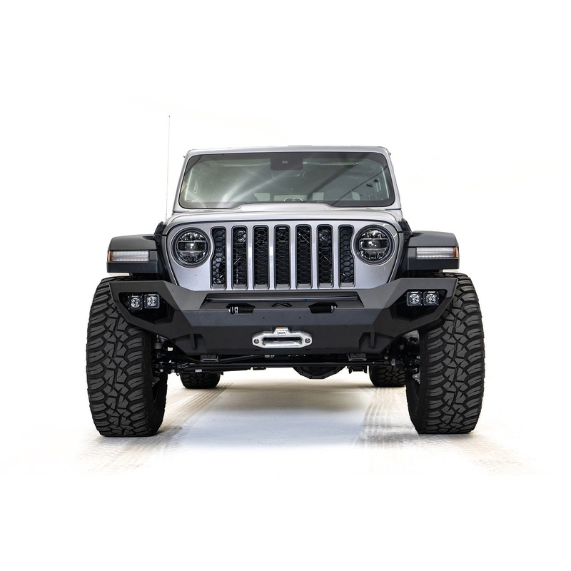 Fab Fours JL18-X4651-1 Matrix Front Bumper Fits 18-20 Gladiator Wrangler (JL)
