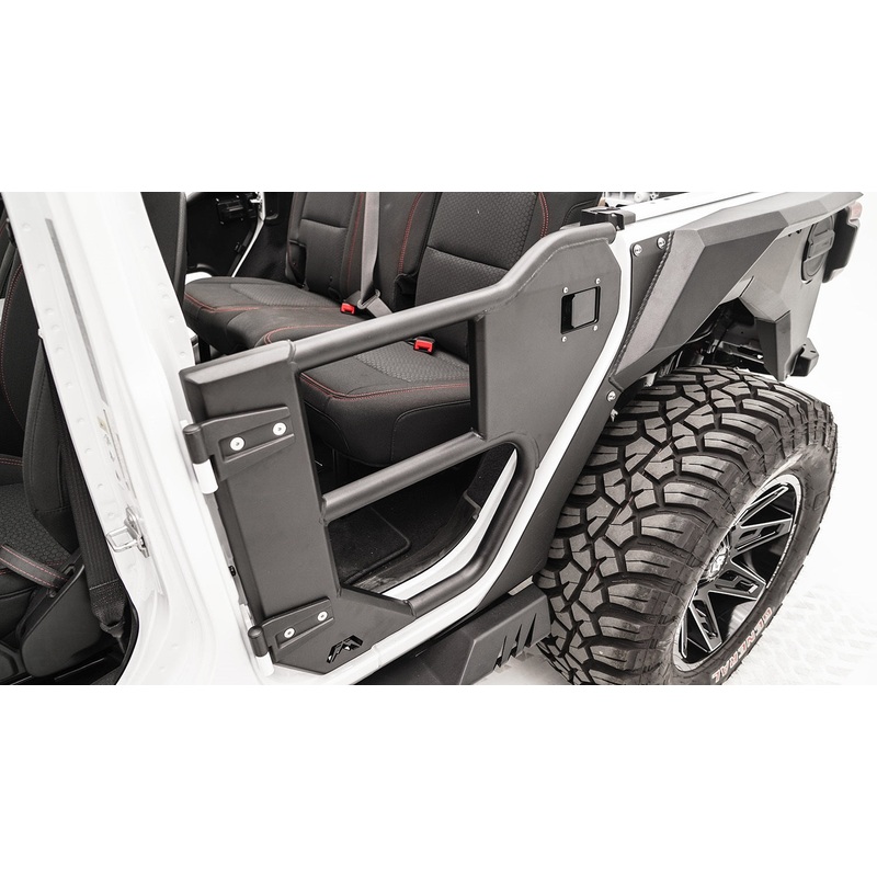 Fab Fours JL1033-1 Half Tube Doors Fits 18-22 Gladiator Wrangler (JL)