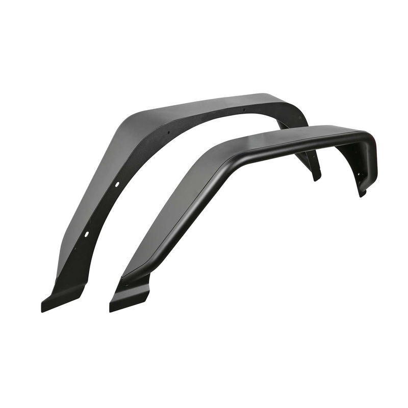 Fabtech FTS24213 Tube Fenders Fits 18-21 Wrangler (JL)