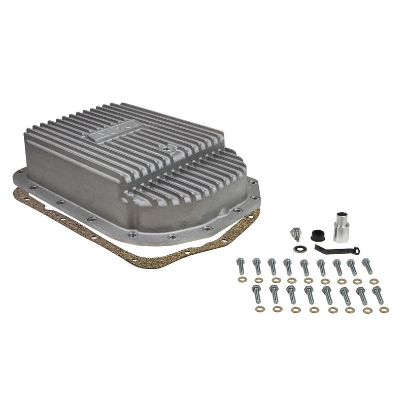 B&M 70295 Cast Deep Transmission Pan For 4L80E Transmission