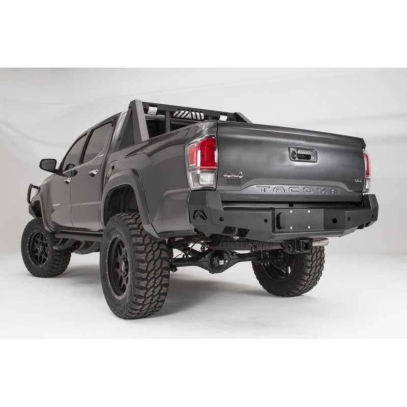 Fab Fours TT16-W3651-1 Premium Rear Bumper Fits 16-22 Tacoma