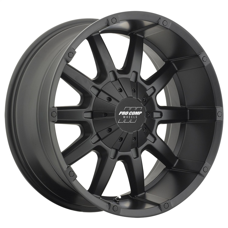 Pro Comp Alloy 5050-293945 10 Gauge Series 50 Black Finish