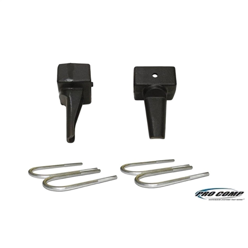 Pro Comp Suspension 58252 Block With U-Bolt Kit
