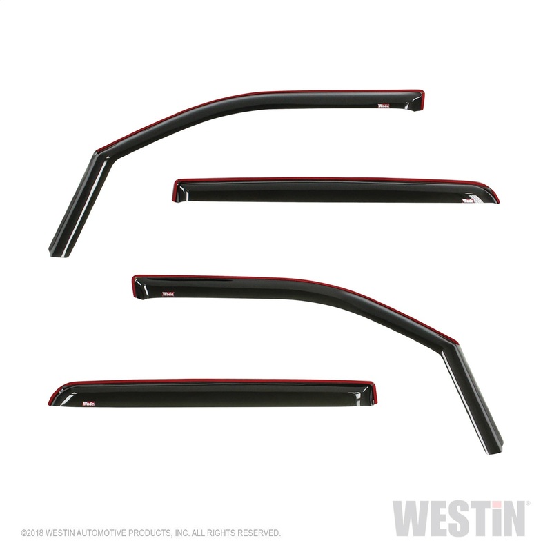 Westin 72-35407 In-Channel Wind Deflector Fits 19-22 1500