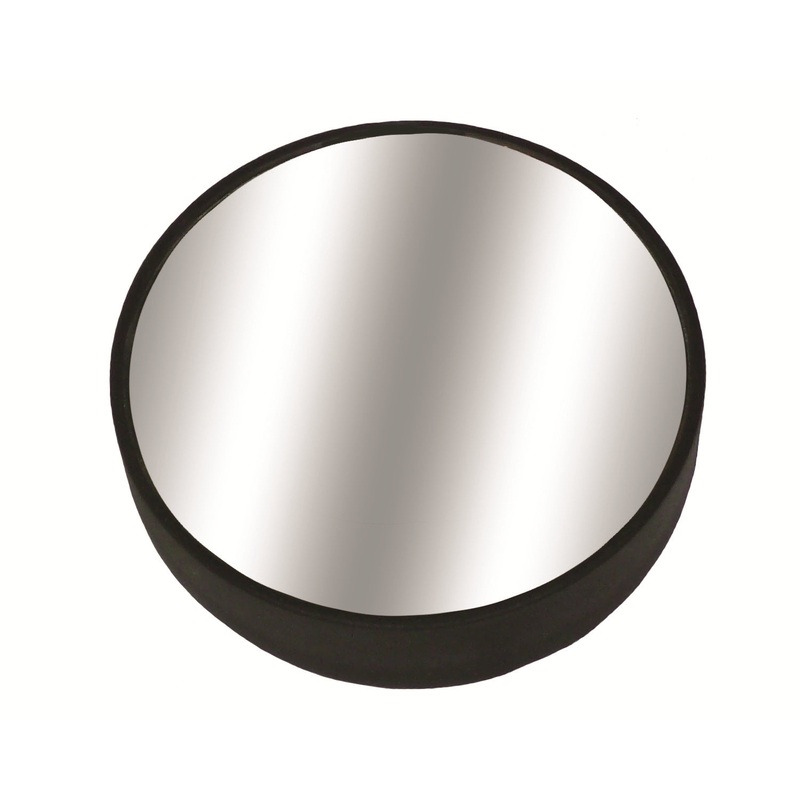 3-3/4 ROUND ADJUSTABLE STICK-ON CONVEX