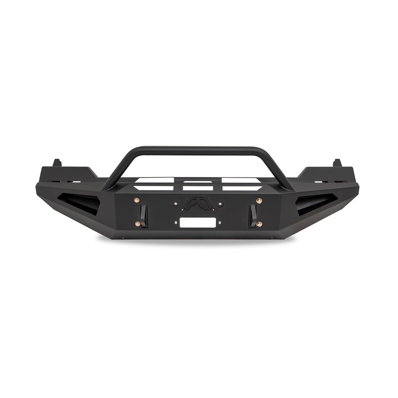 Fab Fours DR13-RS2462-1 Red Steel Front Bumper Fits 13-18 1500