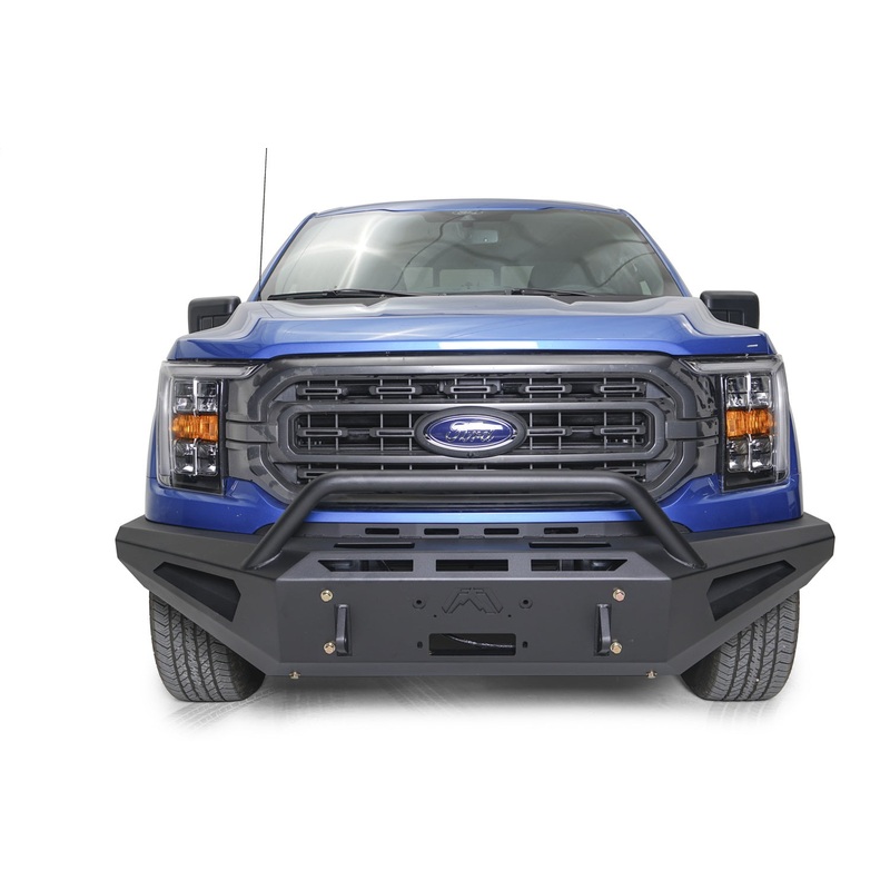 Fab Fours FF21-RS5162-1 Red Steel Front Bumper Fits 21-22 F-150