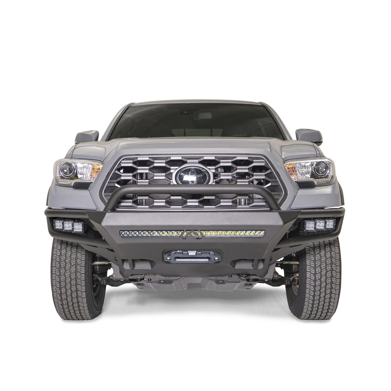 Fab Fours TB16-02-1 Winch Front Bumper Fits 16-22 Tacoma