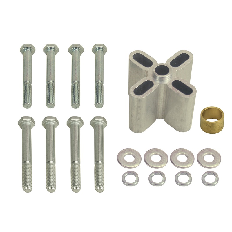 FAN SPACER, 2    FEMALE 5/8 P