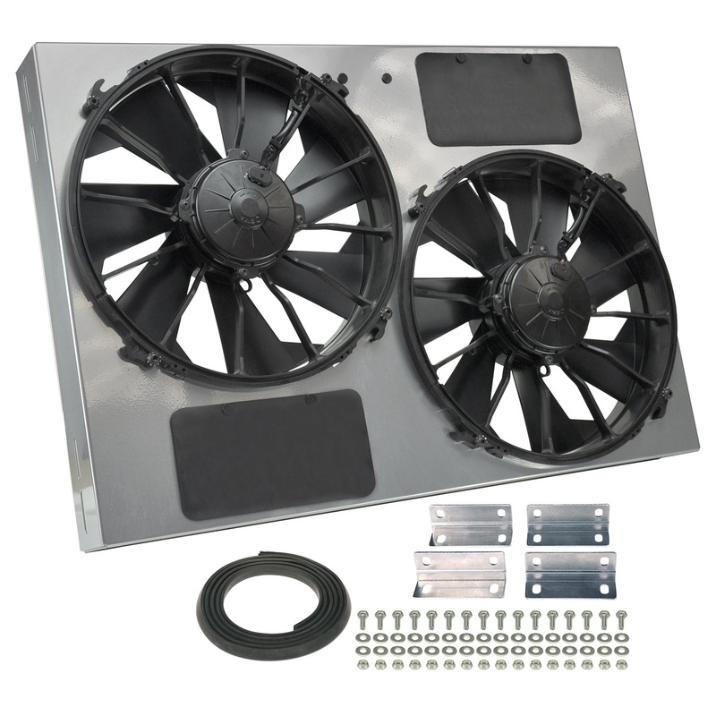 ELEC FAN HO RAD DUAL 4000