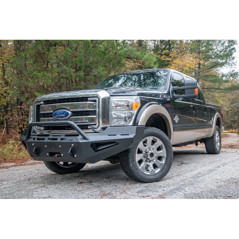 Fab Fours FS11-RS2562-1 Red Steel Front Bumper