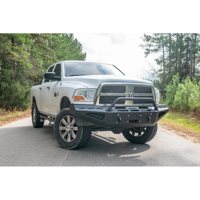 Fab Fours DR10-RS2962-1 Red Steel Front Bumper Fits 2500 3500 Ram 2500 Ram 3500