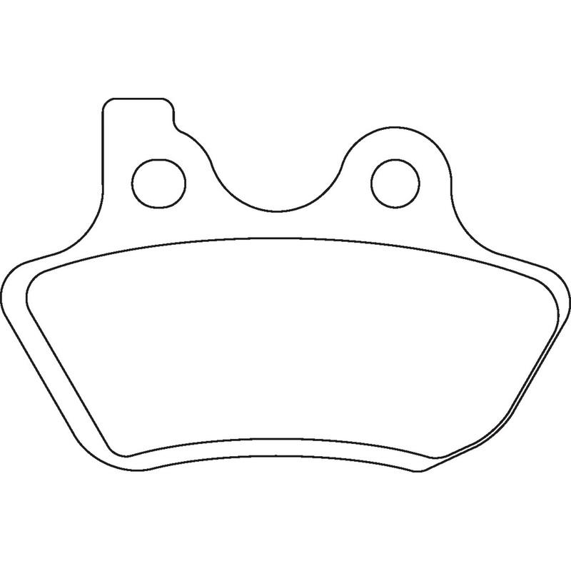 Hawk Performance HMC5015 Sintered Metallic Disc Brake Pads