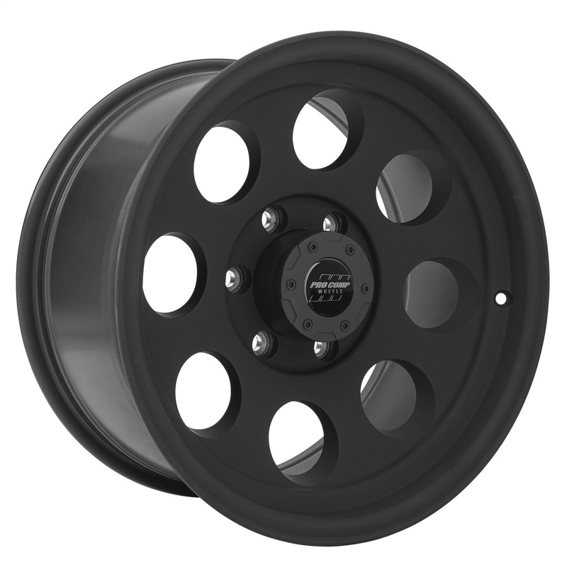 Pro Comp Alloy 7069-7983 Vintage Series 7069 Matte Black