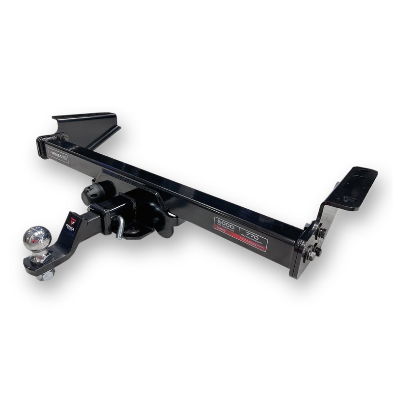 Fenza Class III Towing Hitch Receiver with 2" Ball Mount  Compatible with Isuzu D-Max 20152024 | 6,500 lbs Capacity