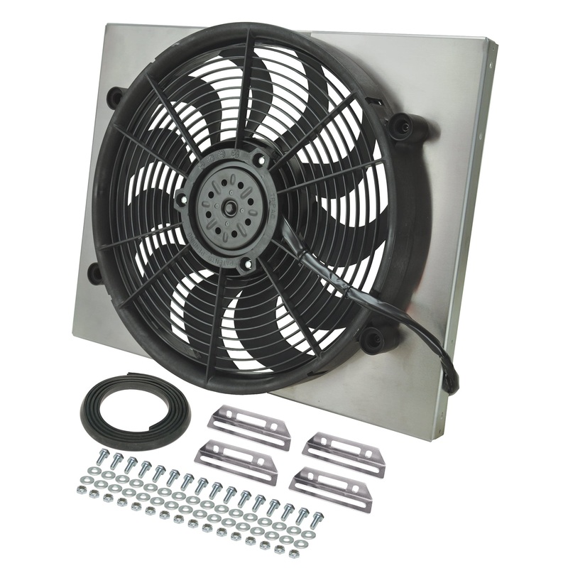 RAD FAN/ALUM SHROUD ASSEMBLY