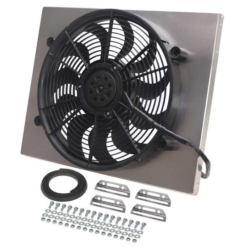 ELEC FAN RAD 22 W/SHRD ASSY