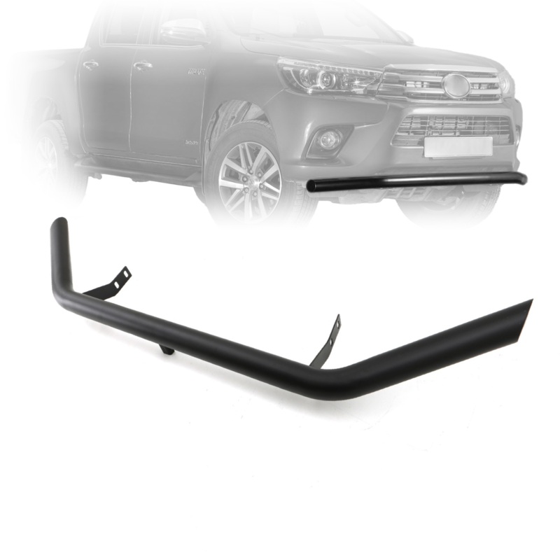 Lower Front Bumper 3" in Bar (Matte Black) Compatible With Toyota Hilux 16+