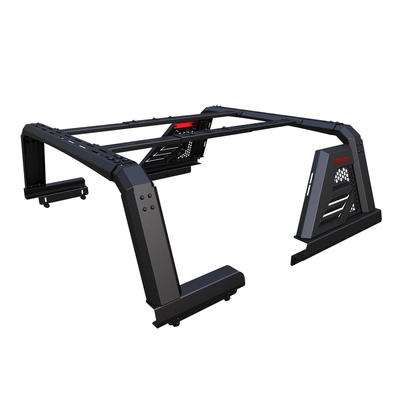 Fenza Bed Roll Bars with Ladder Rack & Tonneau Cover Support  Compatible with Toyota Hilux, Isuzu D-Max, Nissan NP300, Ford Ranger, and Mazda BT-50