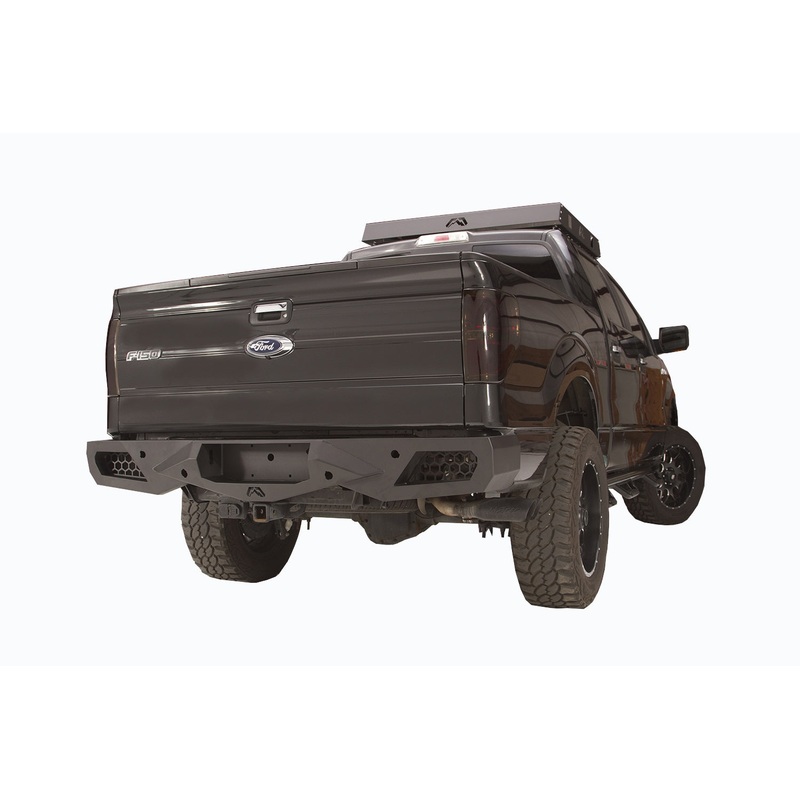 Fab Fours FF09-E1751-1 Vengeance Rear Bumper Fits 09-14 F-150
