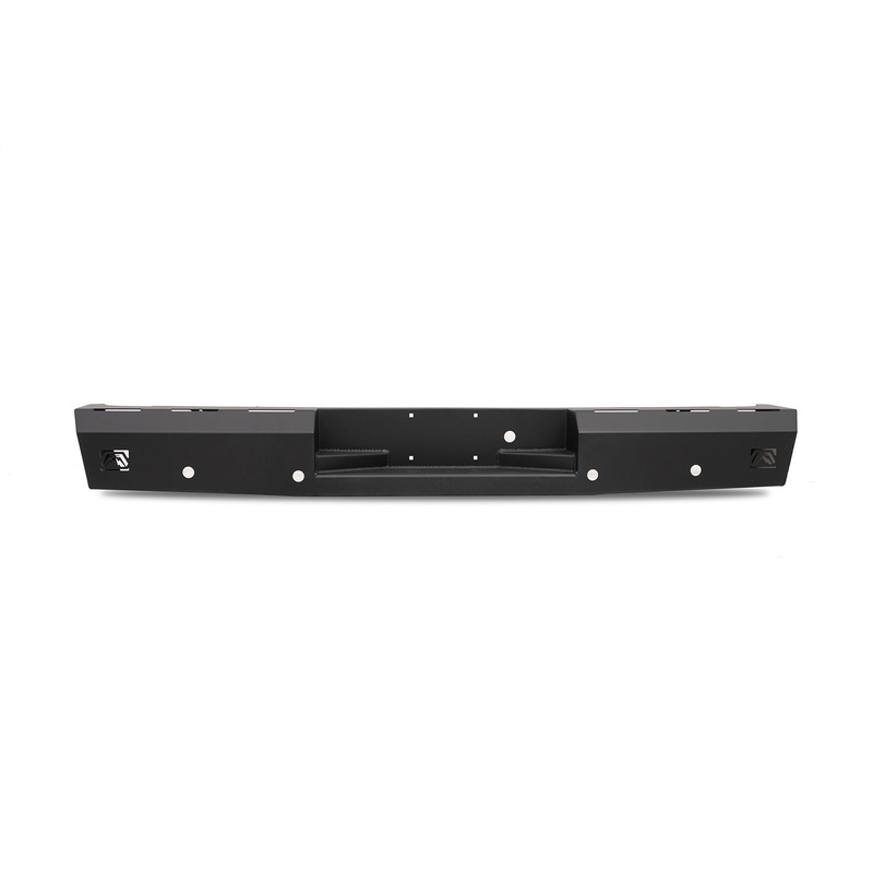 Fab Fours TT07-RT1550-1 Red Steel Rear Bumper Fits 07-13 Tundra