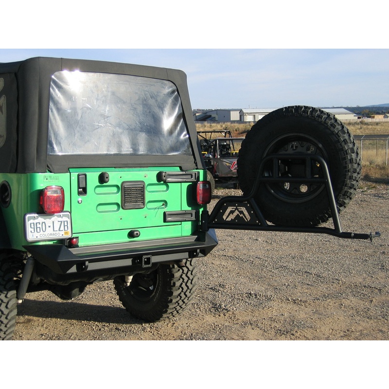 Fab Fours JP-Y1251T-1 Spare Tire Carrier Fits 97-18 TJ Wrangler Wrangler (JK)