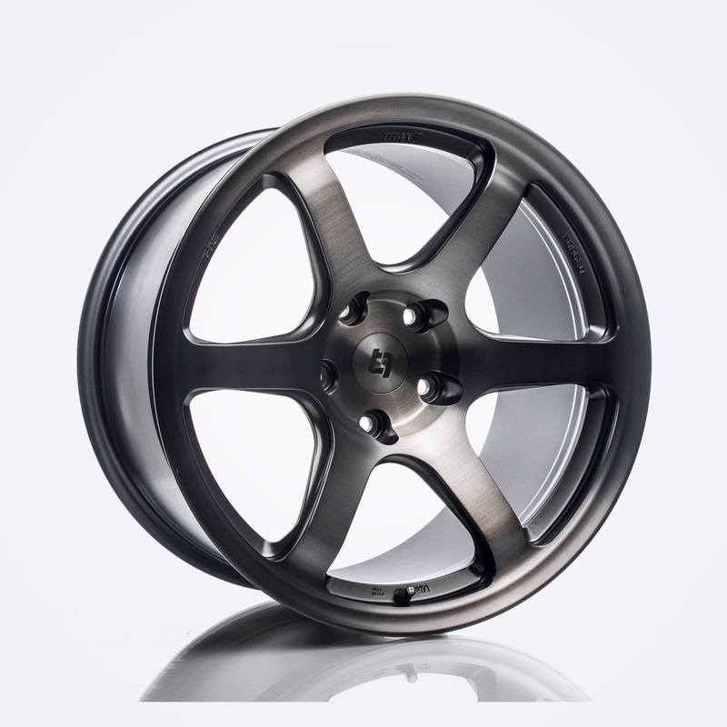 Titan 7 Forged Aluminium Wheel - D6e 19x9.5 22 5x120 72.56 In Hybrid Machine Dark
