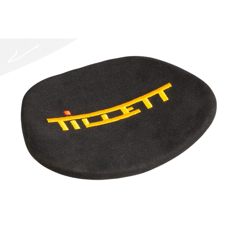 Tillett Headrest Panel -Dinamica Black Std with Logo -B10XL