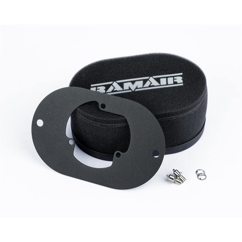 Ramair Carburettor Foam Air Filter with Baseplate to fit Pierburg 2B2, 2B4, 2B5 - 40mm Internal Height