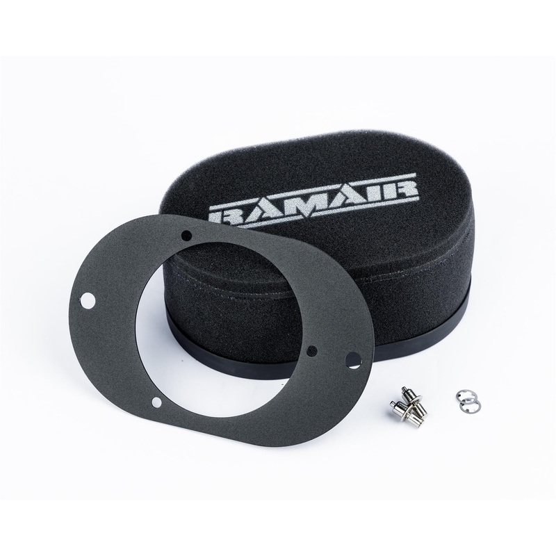 Ramair Carburettor Foam Air Filter with Baseplate to fit Weber 23/32 TLD - 65mm Internal Height