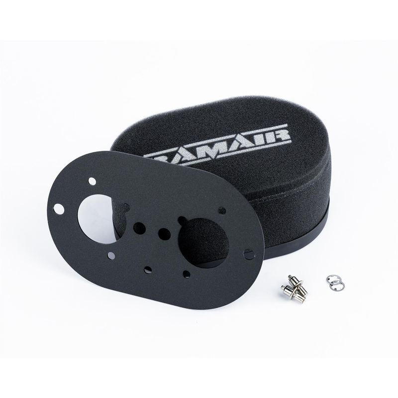 Ramair Carburettor Foam Air Filter with Baseplate to fit Weber 40 IDF - 40mm Internal Height