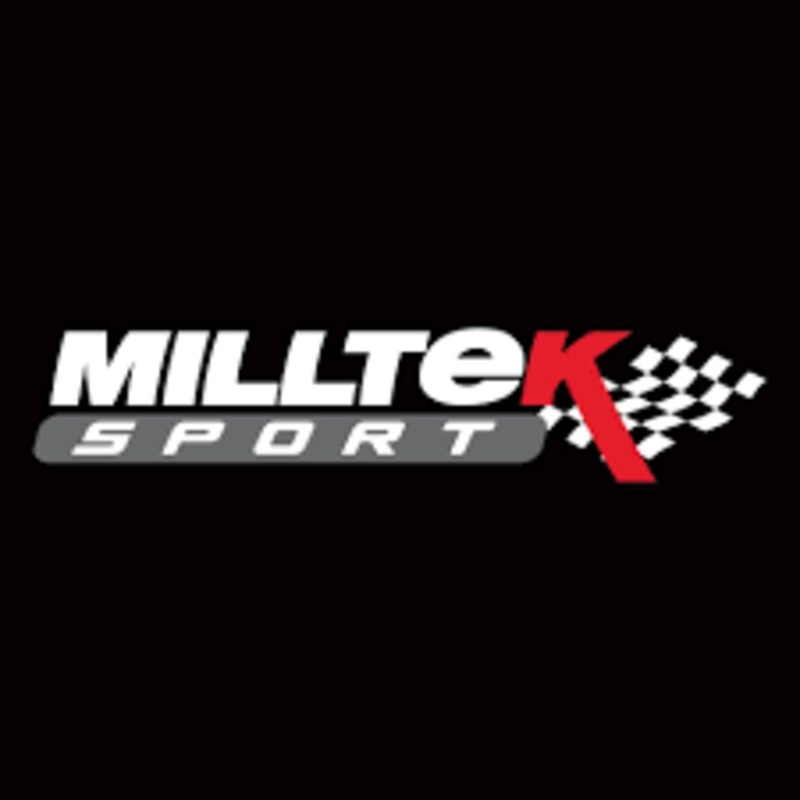 Milltek Twin Outlet (Ranger Raptor Style) with GT-90 Burnt/Blue Titanium Tips For Ford  Ranger  2.0TDCI 205PS Bi-Turbo Diesel 2022-2026