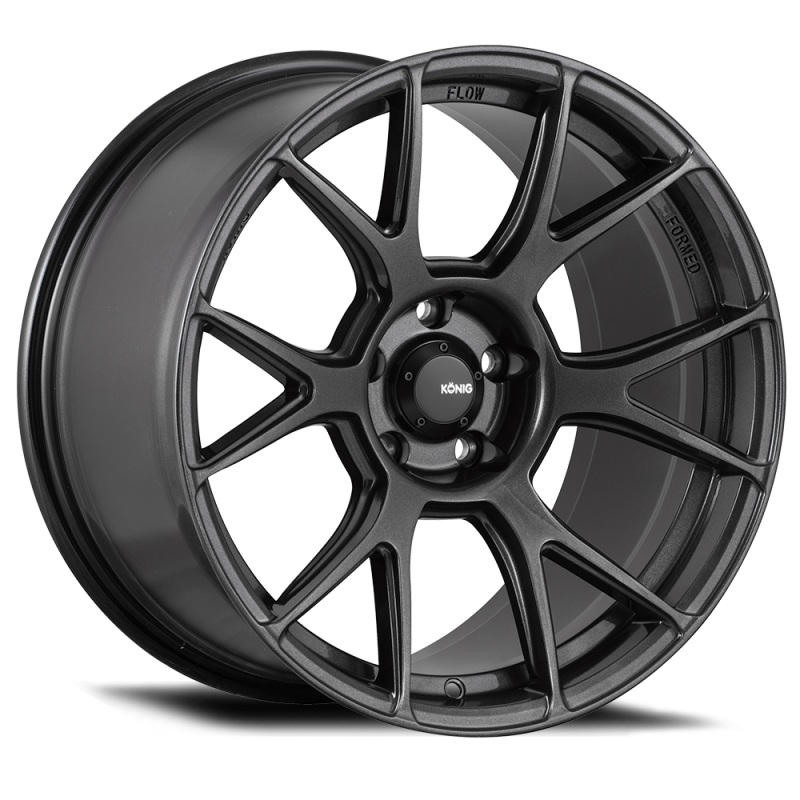 Konig Ampliform 18x8.5 5x112 ET43 Dark Metallic Graphite