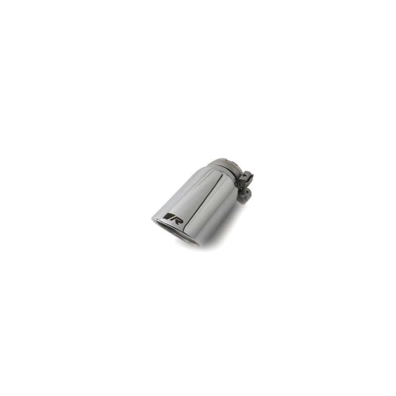 Remus Universal Sport Exhaust 84mm Angled Rolled Edge Chrome Tail Pipe Set (Single)