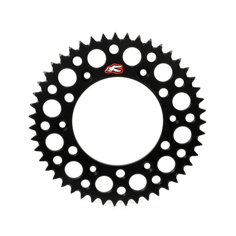 Renthal 99-24 Yam YZ125/X/G/ 250/F/X/450F/FX/ WR250-450F Rear Grooved Sprocket - Blk 520-50P Teeth