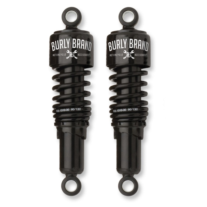 Burly Brand Slammer Shocks 10.5in - Black